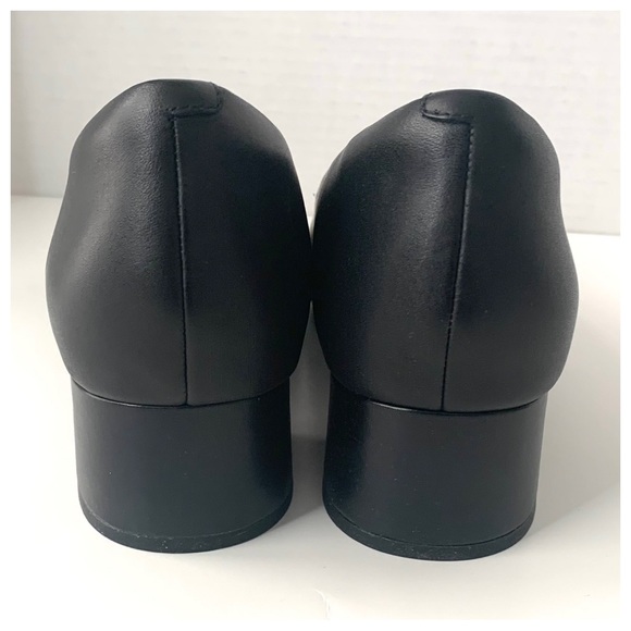 Clarks Marilyn Leah High Heel Pumps Black Closed Toe Leather 12 M - Main Image